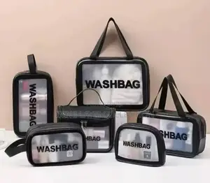6pc Unisex Wash Bags/ Toilet Bags
