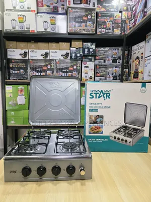 Stainless Steel Winning Star Deluxe 4 Gas Burner