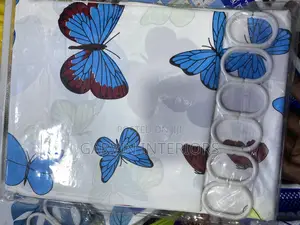 180by180 Bathroom Curtain