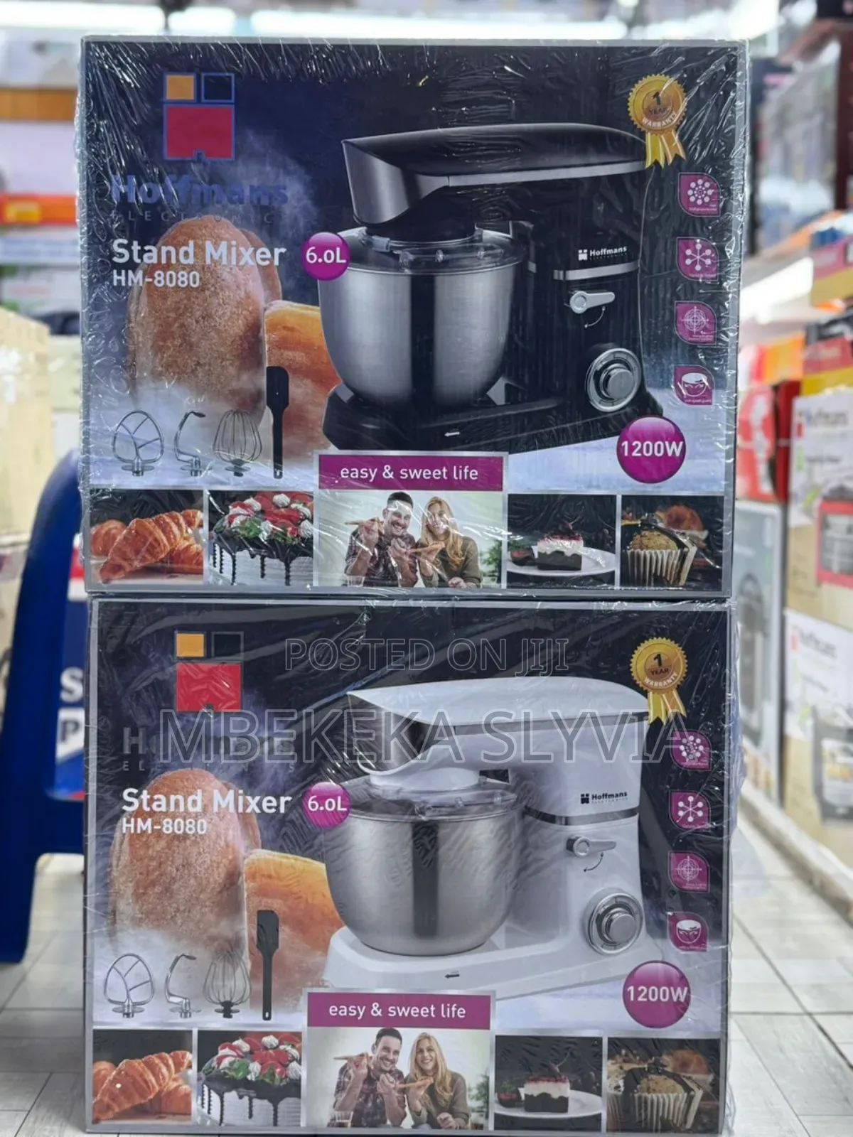Hoffmans 6 Litre Stand Mixer Electronic