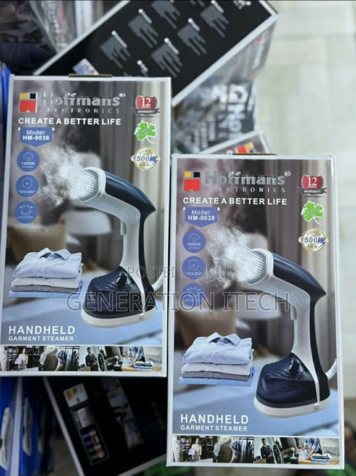 Hoffmans Hm-9038 Handheld Garment Steamer