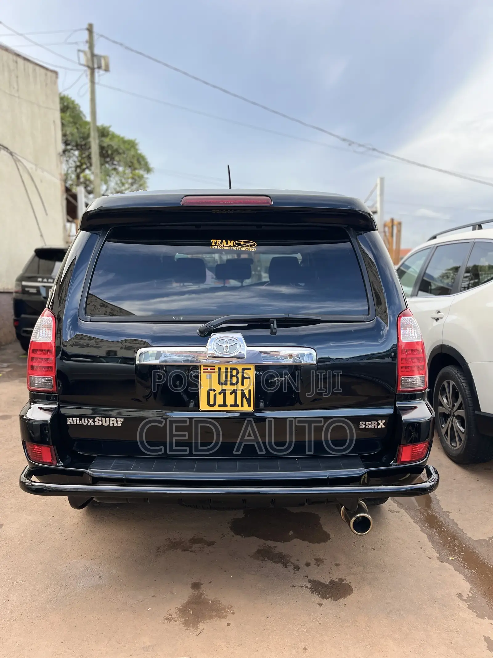 Toyota Hilux Surf 2007 Black