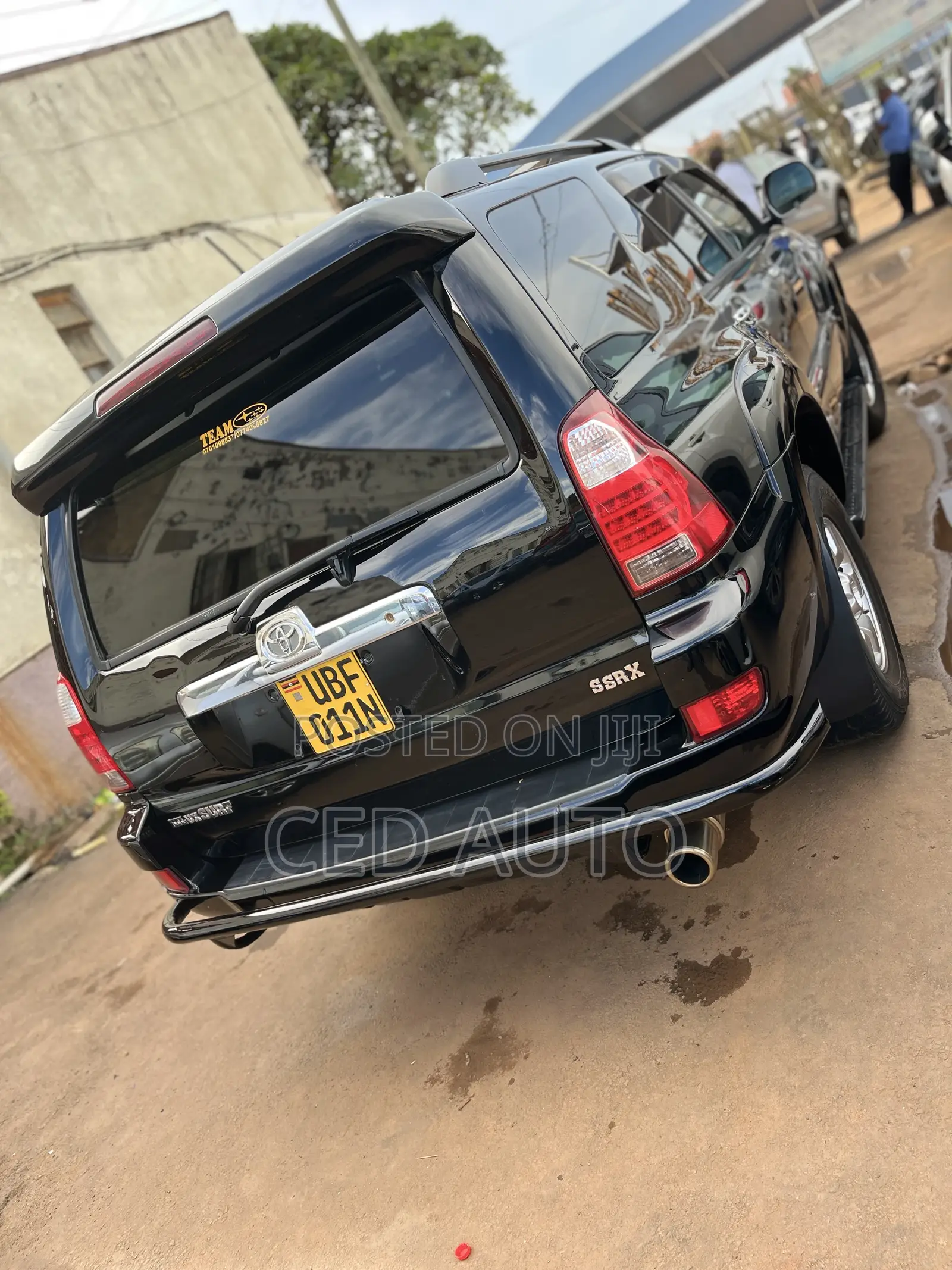 Toyota Hilux Surf 2007 Black