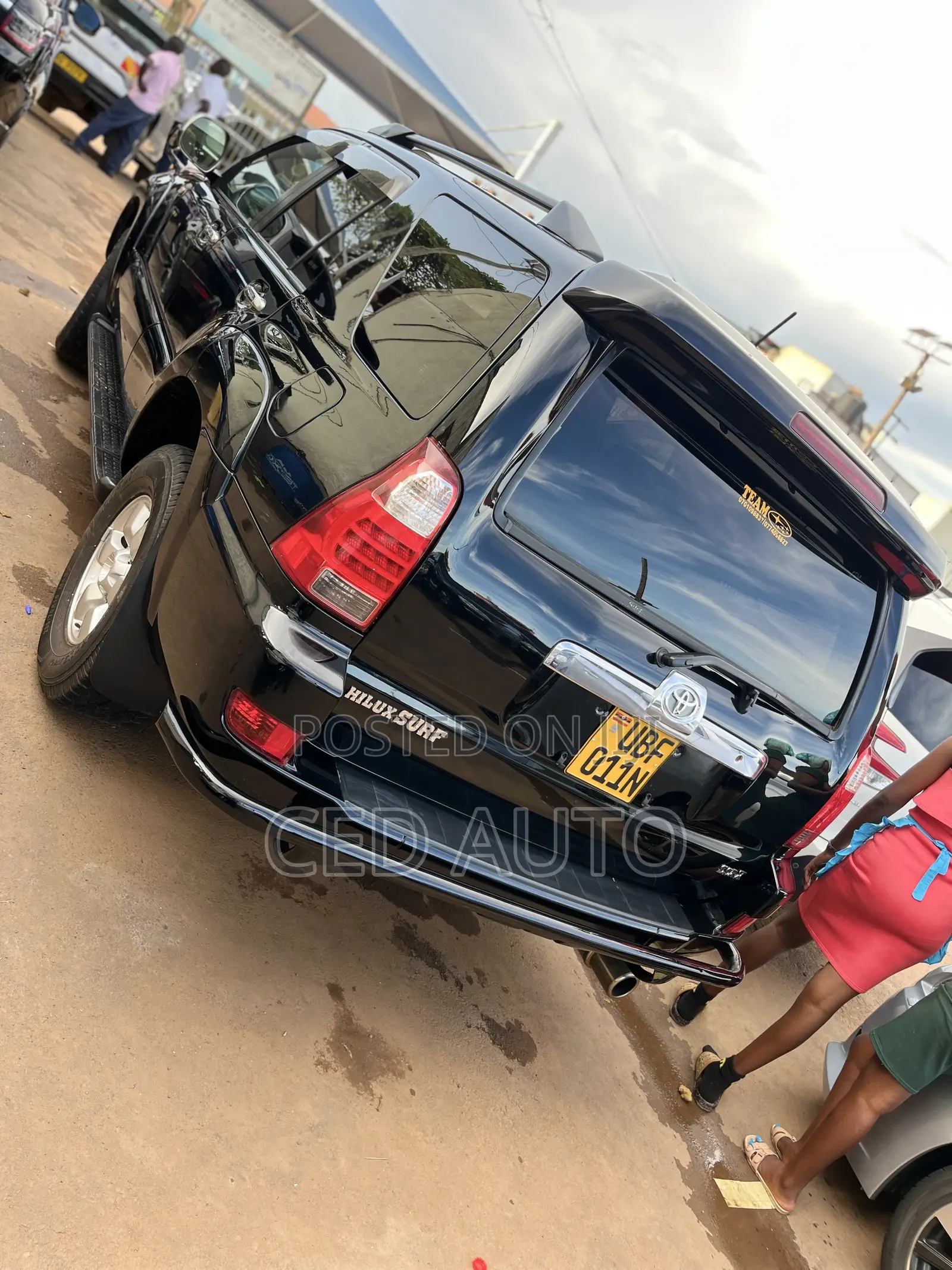 Toyota Hilux Surf 2007 Black