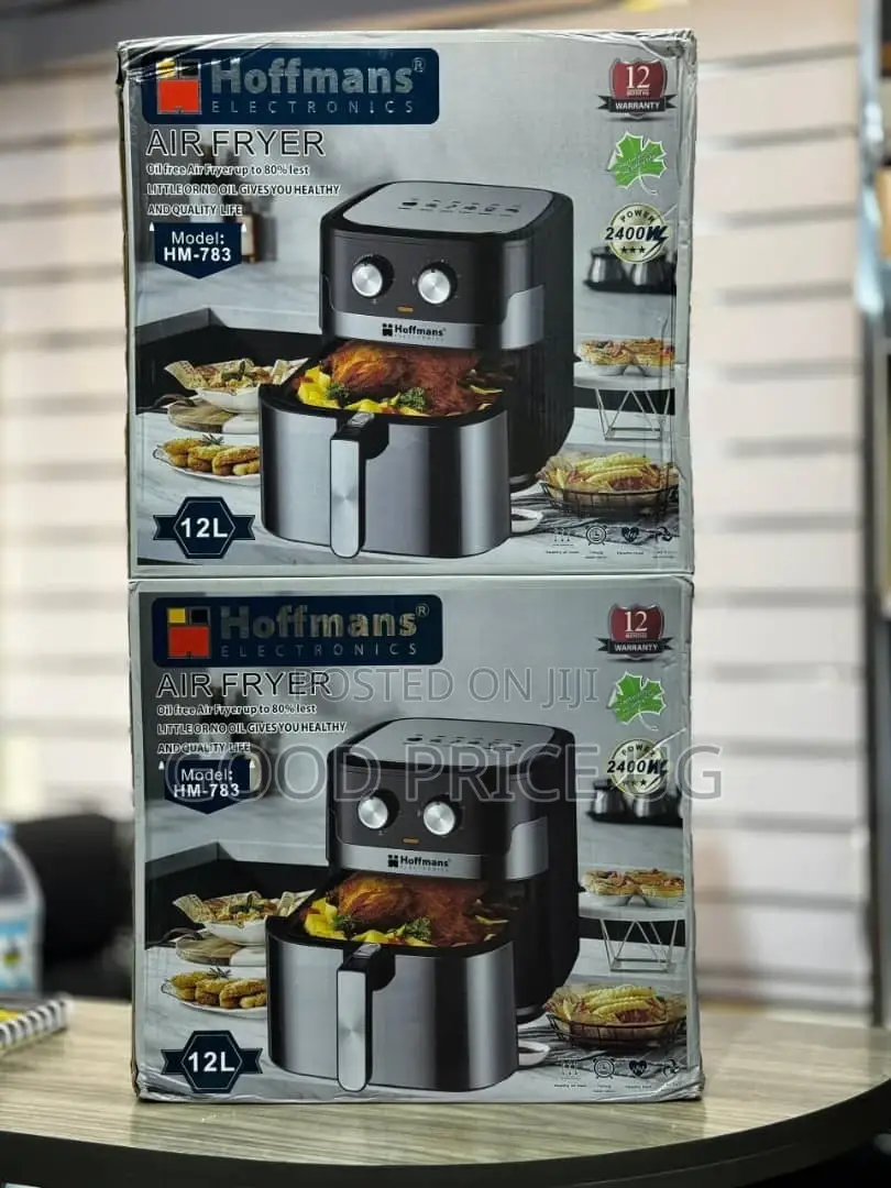 12 Litres Hoffmans Manual Air Fryer