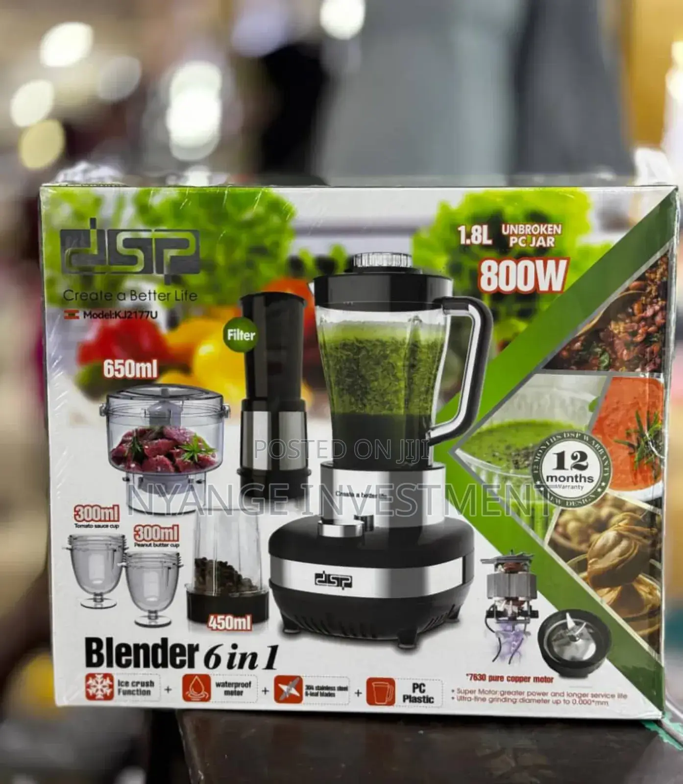 DSP 6 in 1 Blender. Blender