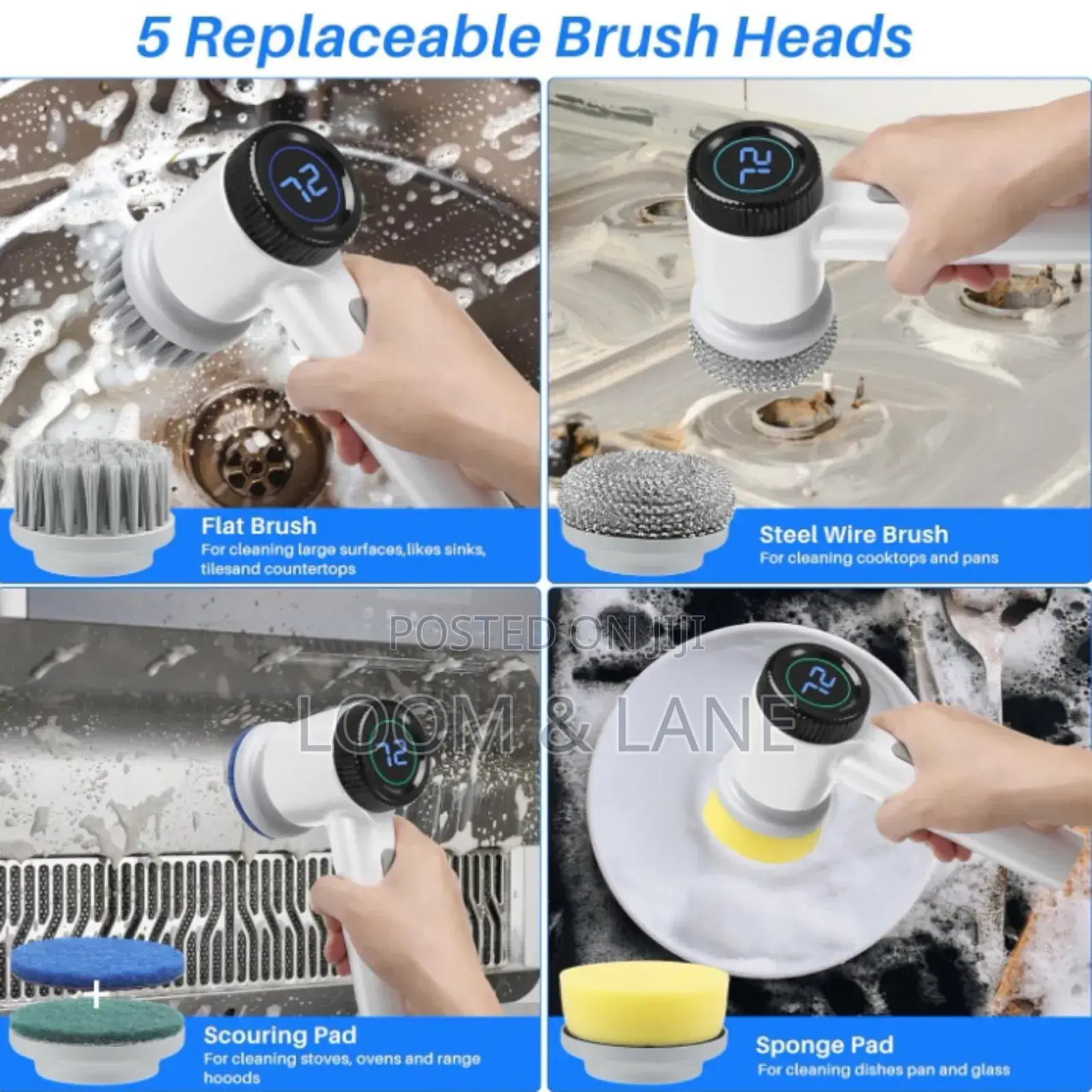 Portable Electric Cleaning Brush