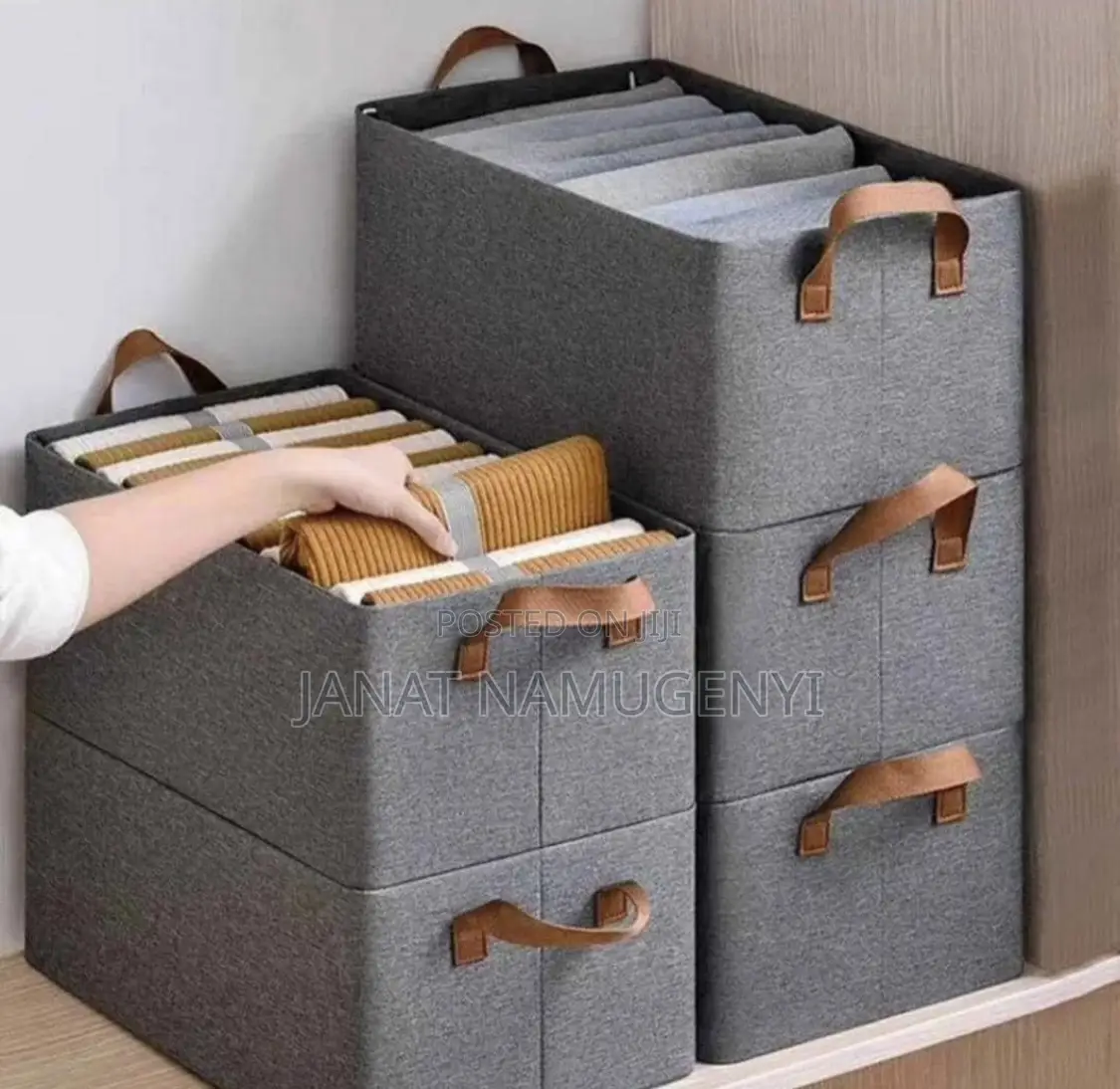 Grey Closet Organizers