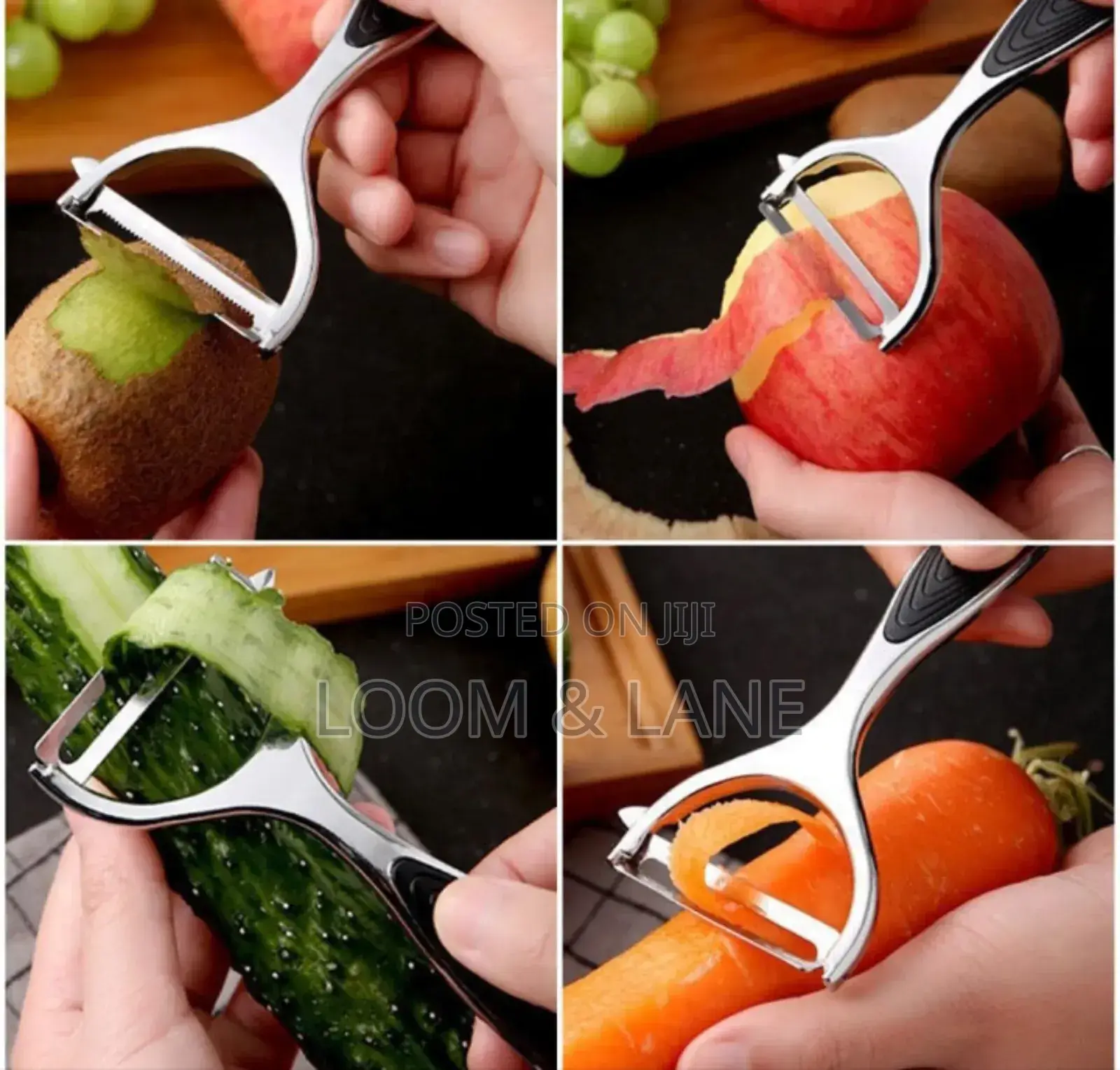Stainless Steel Multifunction Vegetable Peeler Cutter