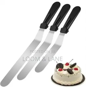 3 Sizes Professional Cake Frosting Scraper