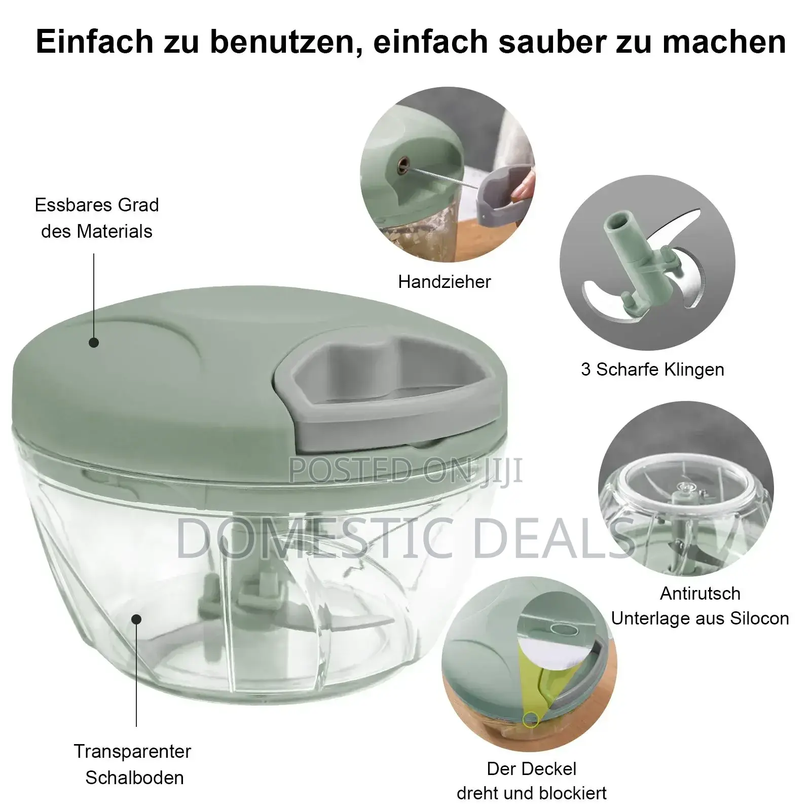 Food Chopper/ Vegetable Grinder