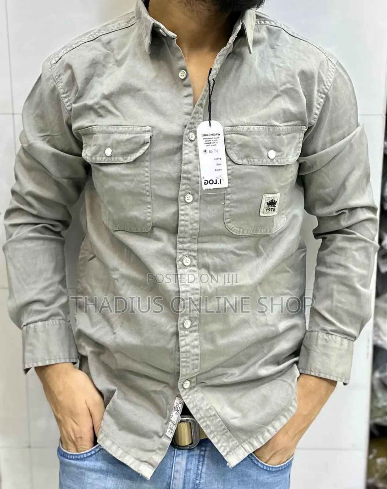 Mens Casual Denin Shirts