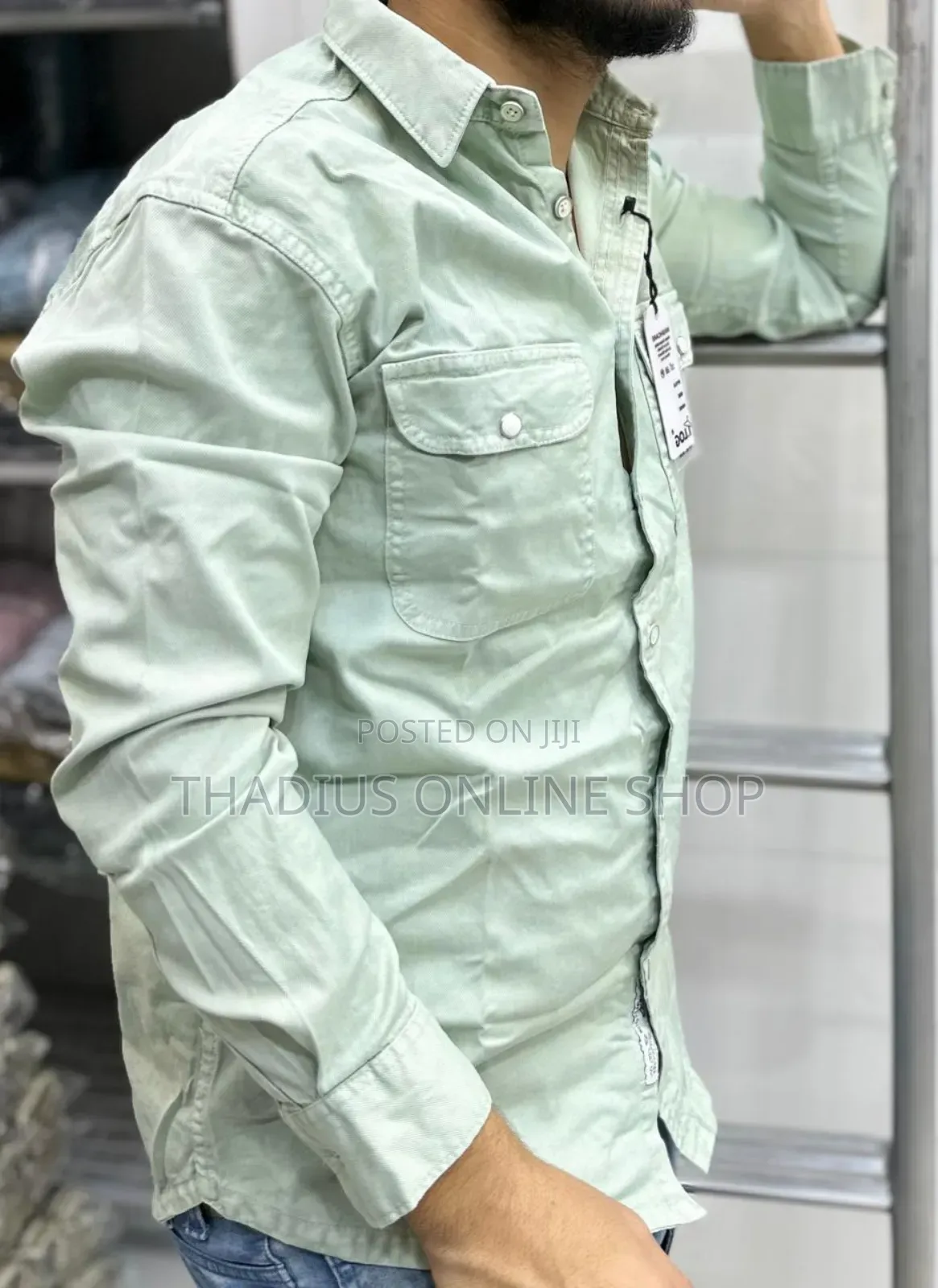 Mens Casual Denin Shirts