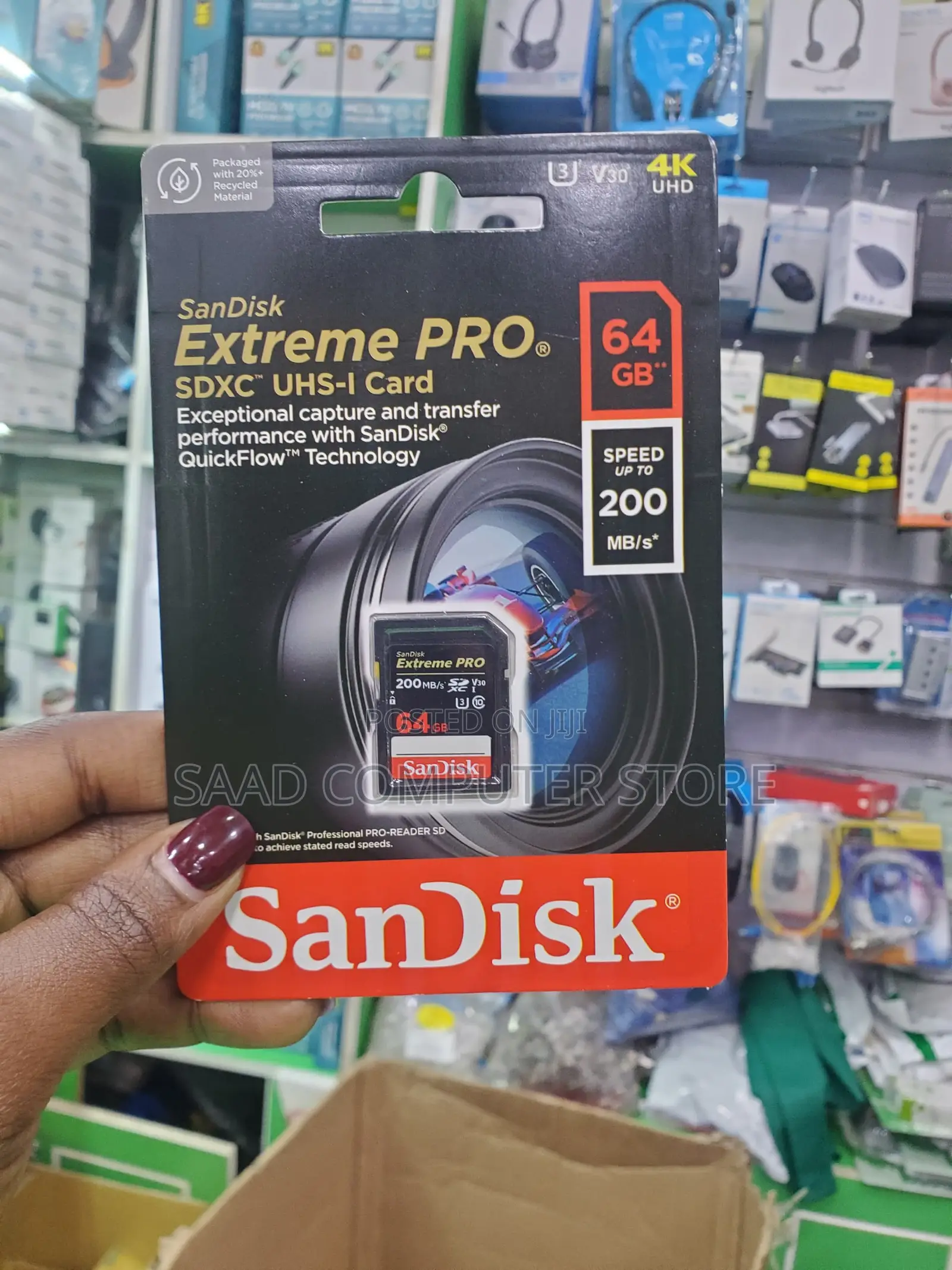 Camera Memory Card 64gb