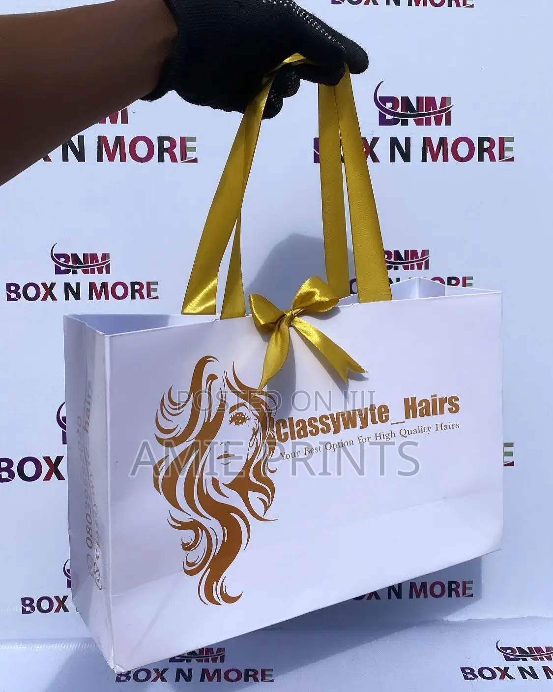 Gift Bags With Ribbons