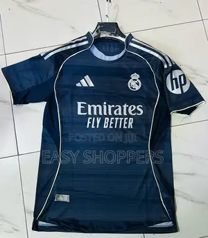 Real Madrid 2025/26 Away Jersey Players Version