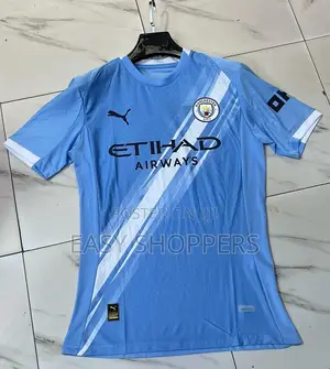Manchester City 2025-2026 Home Jersey Players Version