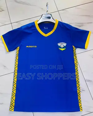 Rwanda National Football Team Jersey Blue