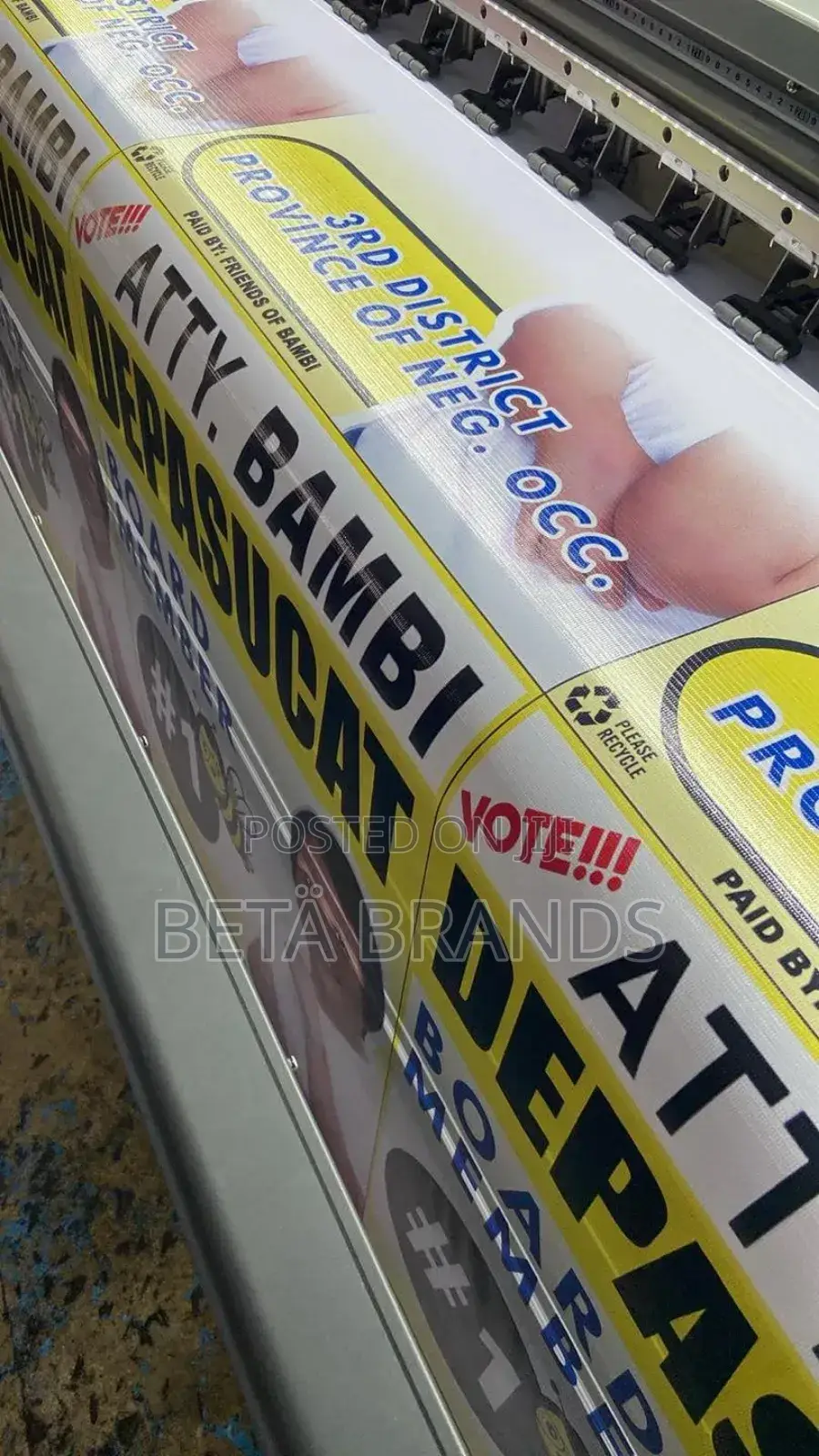Banners and Stickers