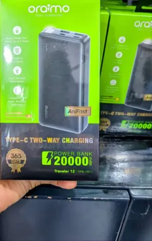 Original Black Oriamo Power Bank