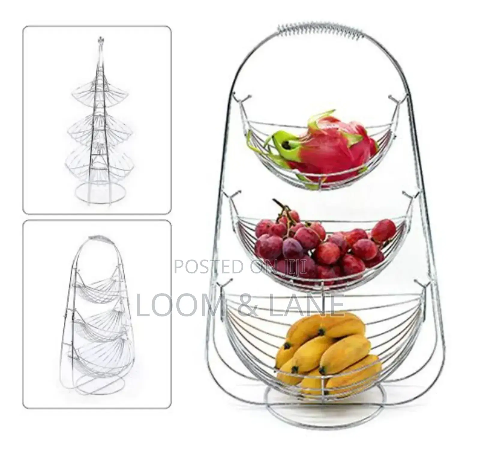 3 Tier Fruit Storey Modern Fruit Basket