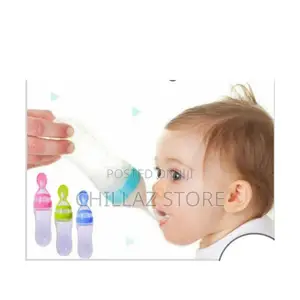 Baby Spoon Feeder Bottle.