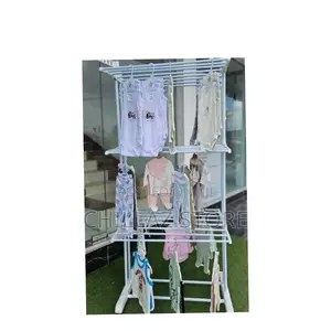 Metallic Clothes Drying Rack.