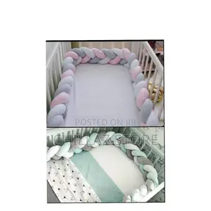 Braided Crib Bumper.