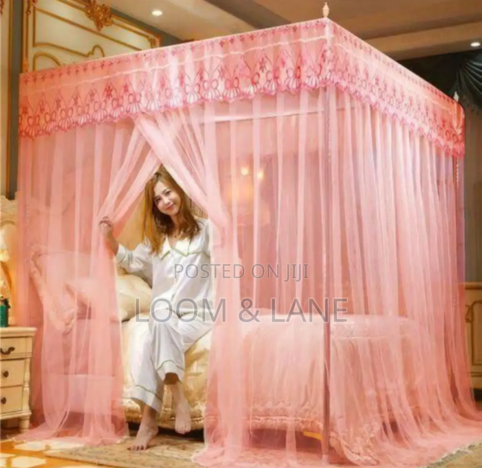 Palace Lace Design Mosquito Net