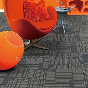 Office  PVC Wollen Tile Carpets
