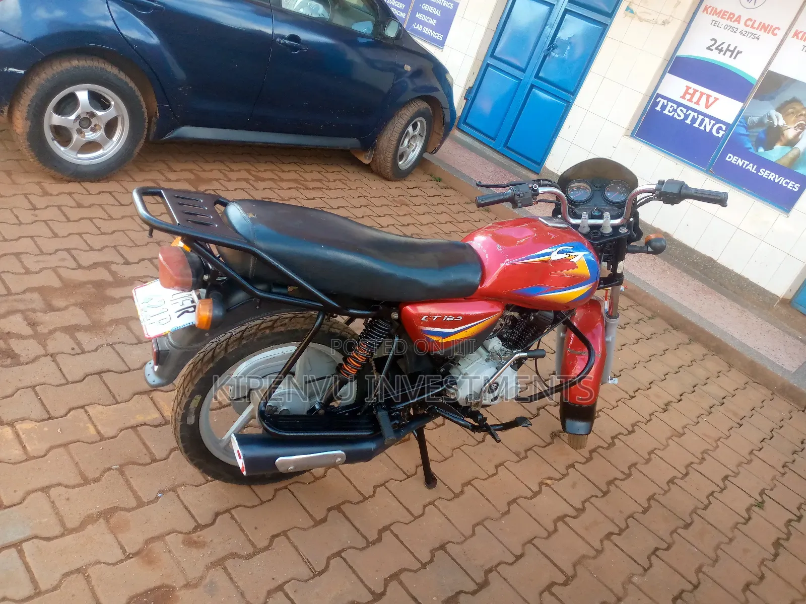 Bajaj Boxer 125 2023 Red
