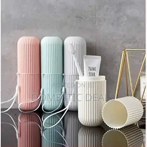 Travel Toothpaste and Toothbrush Holder