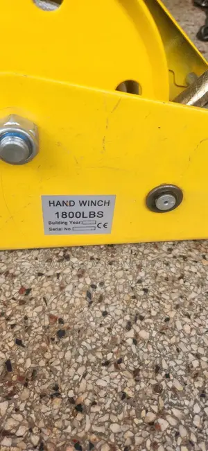 1 Ton Hand Winch Hoist
