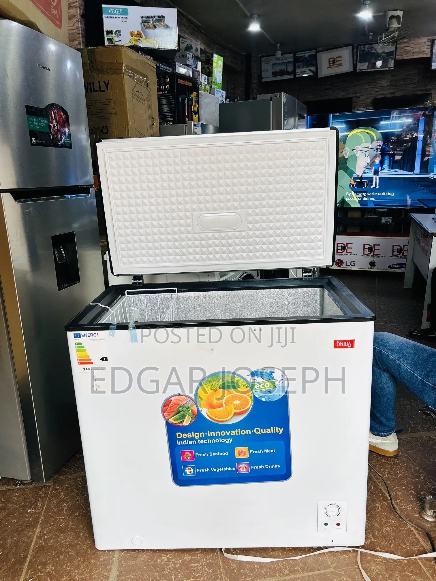 Onida 260l Onida Deep Freezer