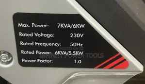 Gasoline Generator 7kva Edon