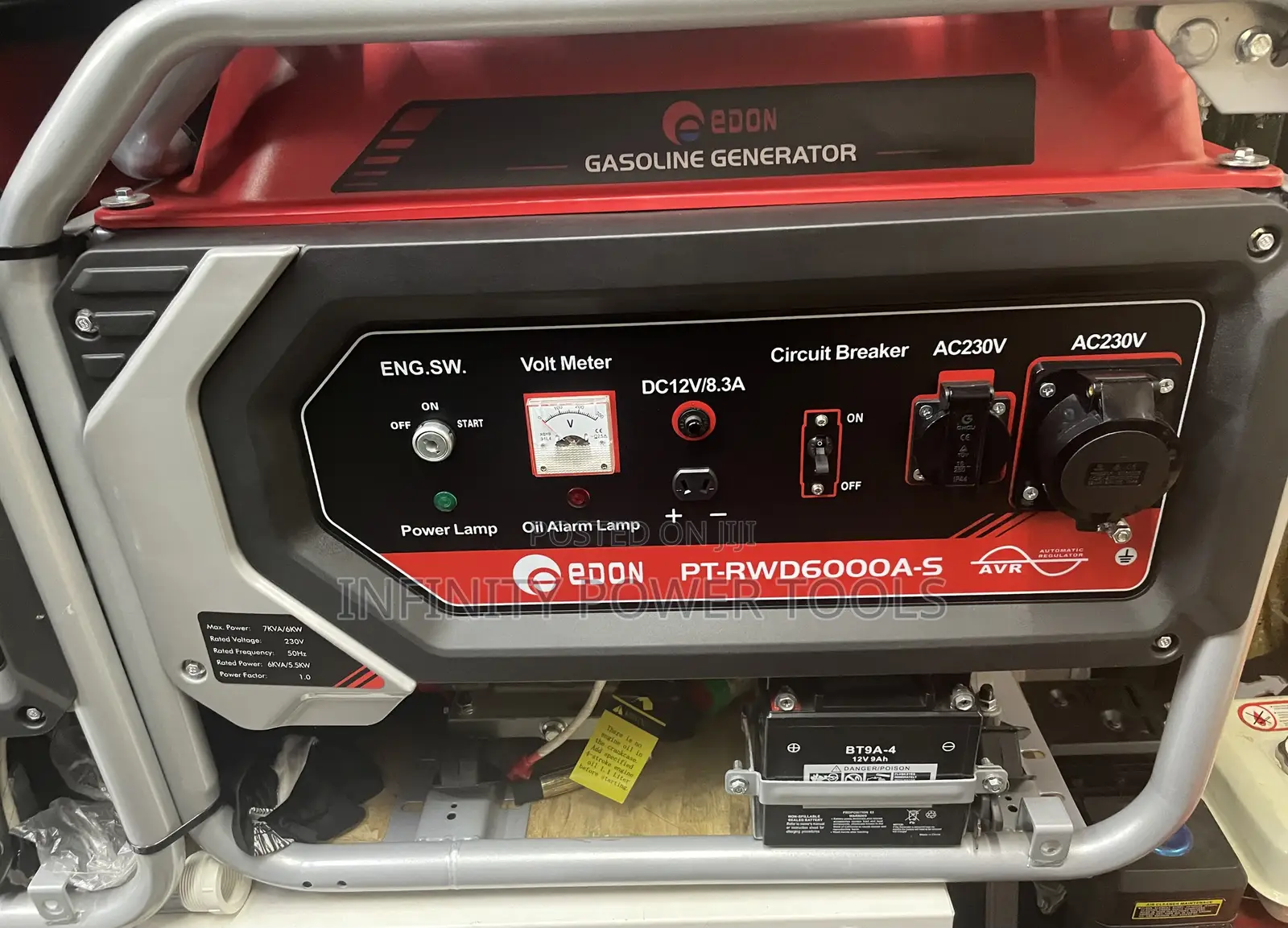 Gasoline Generator 7kva Edon