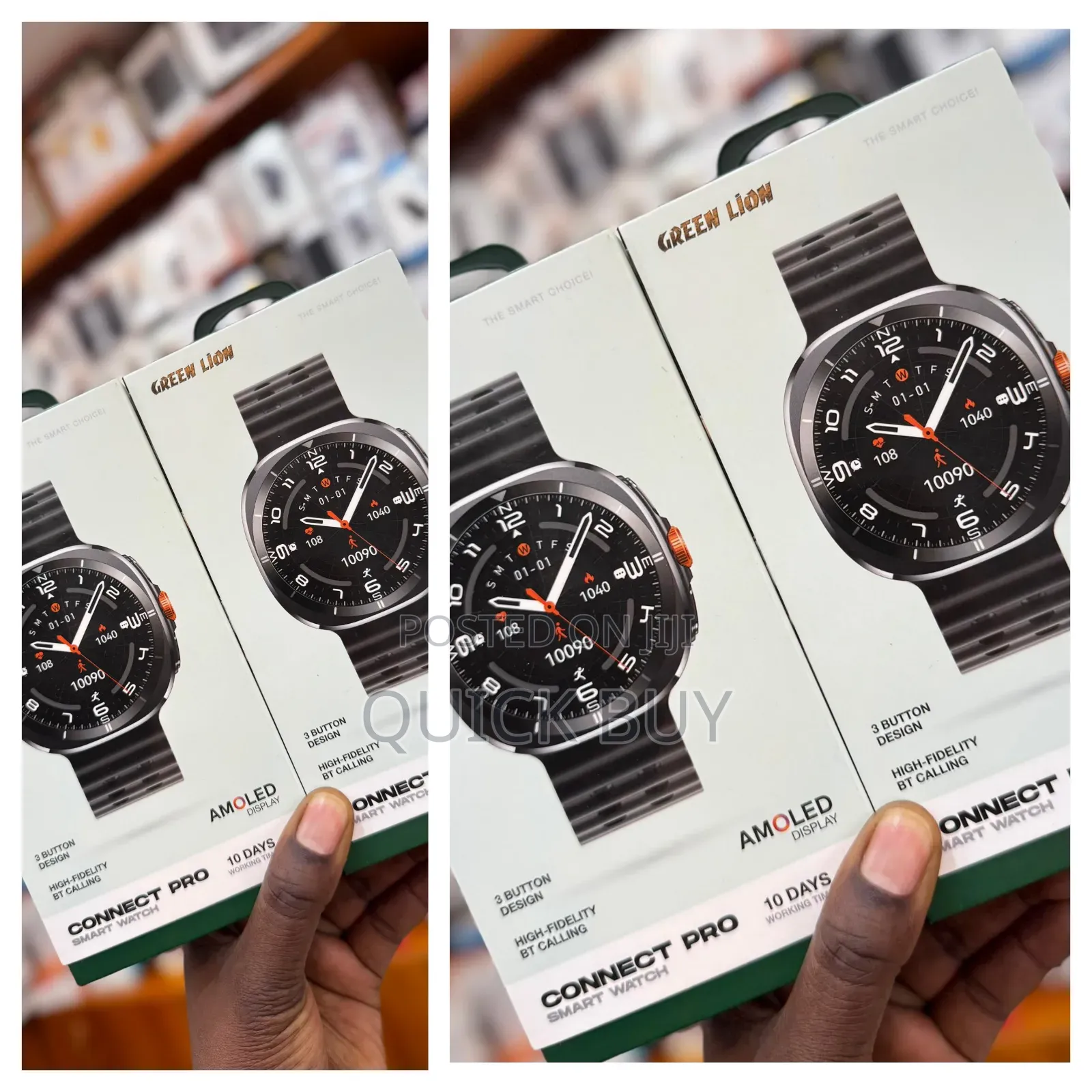 New Green Lion Connect Pro Smart Watch