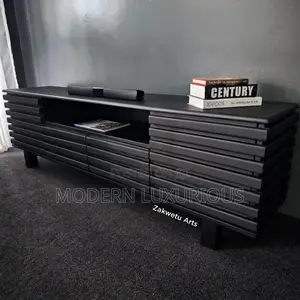 Black Tv Stand: The Ultimate /Space Saver/ Whatspp Number /