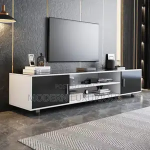 White Tv Stand - The/ Epitome of/ Minimalist Elegance/