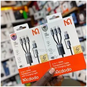 McDodo 6 in 1fast Charging 100w Power Drive Pd Cable