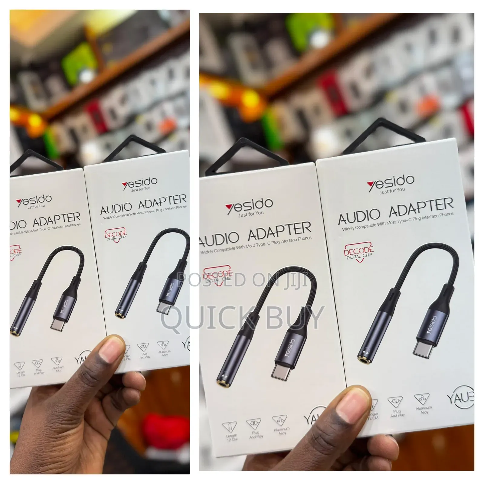 New Yesido Type-C Audio Adapter