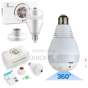 New 360° 1080p Wifi Camera Bulb