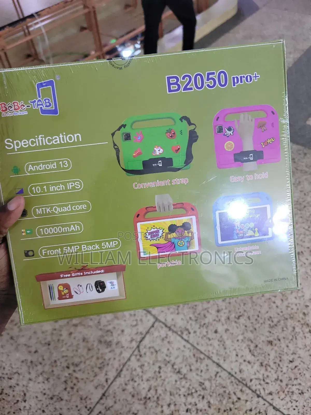 Kids Tablet Bebe - Tab B2050 Pro+ - Android