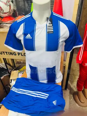 Plain Jerseys Blue With White Color