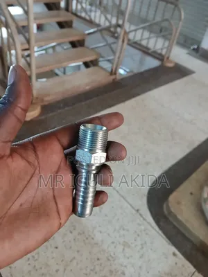 1" Stainless Steel Water Pipe Pipe To Machine Connector