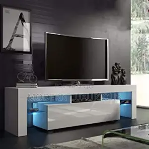Sleek, Stylish, and Stunning/. Elevate/ Your Tv Stand White/