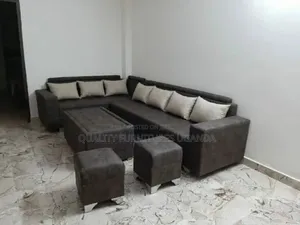 7 Sitter Leather Corner Sofa Set