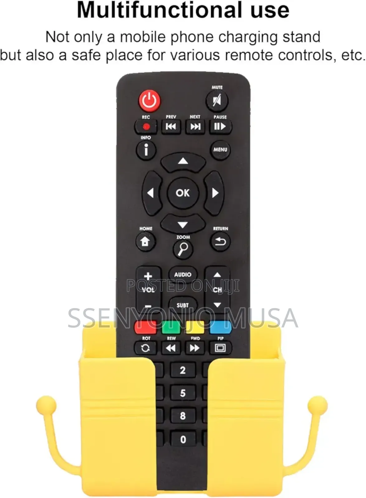 Universal Wall Mount Phone Holder With Self-Adhesive