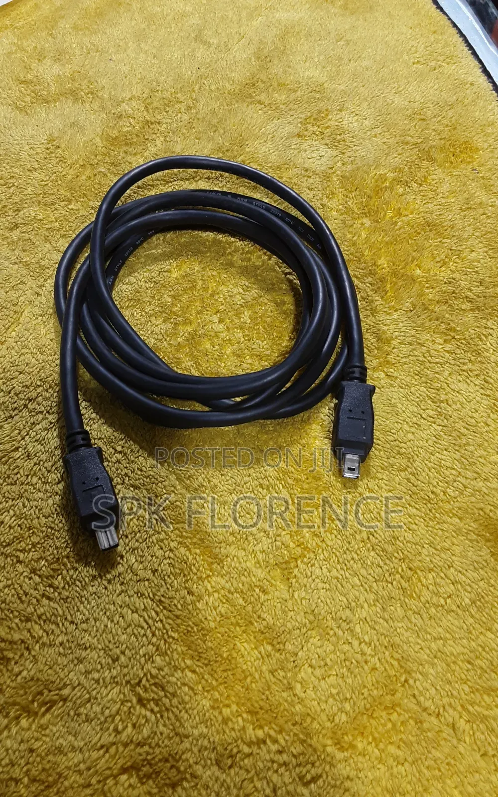 Black Mini Hdmi to Hdmi Cable.