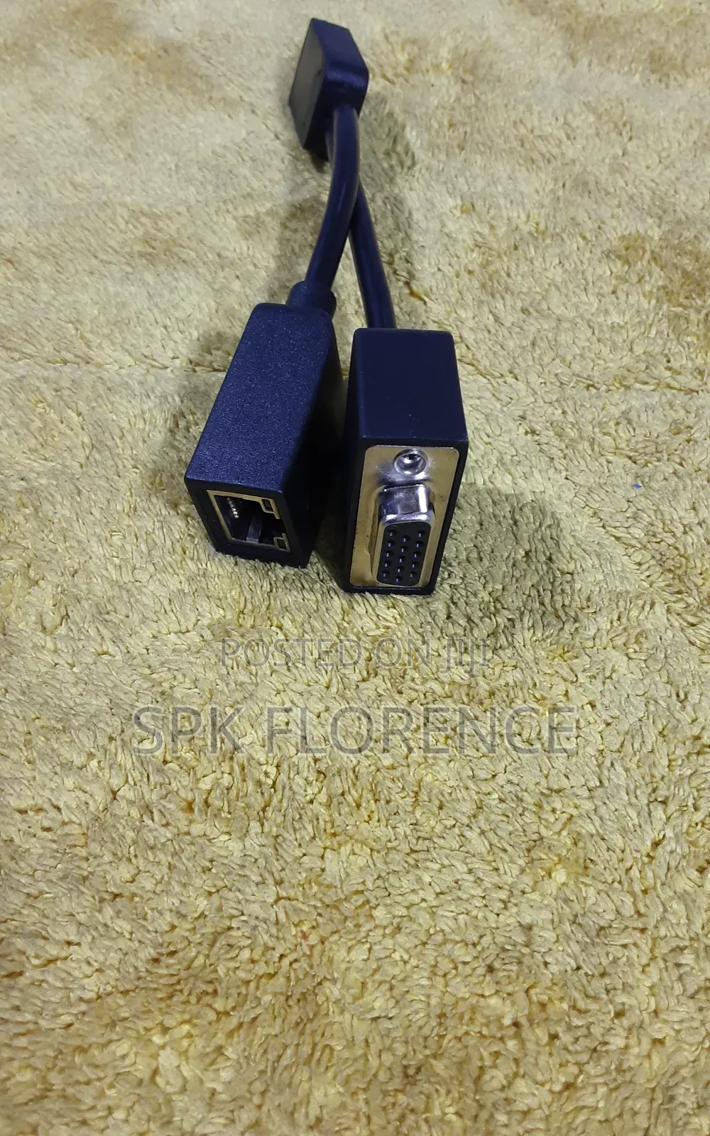 Db9 or Rs232) to Lan Ethernet (Rj45) Adapter.